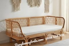 Băng ghế sofa mây dài