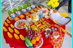 Mâm Cúng Khởi Công Tại Cần Thơ  Khởi Sự Vạn May.