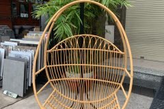 Ghế xích đu nhựa giả mây