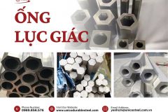 ỐNG LỤC GIÁC: GIẢI PHÁP CƠ KHÍ TỐI ƯU CHO TRUYỀN ĐỘNG VÀ CHỊU LỰC XOẮN