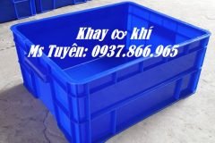 Thùng nhựa nguyên sinh, thùng nhựa công nghiệp, thùng cơ khí có nắp đậ