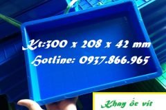 Khay chia linh kiện trong nhà máy, khay phụ kiện, khay đựng ốc trong dây