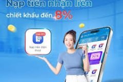 Sale năm mới - Chiết khấu tới 8% khi nạp tiền trên app MobiFone Money