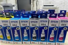 Mực in epson T664 chính hãng dùng  máy in Epson L1300/ L360/ L385/ L310 giá tốt
