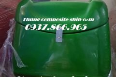 Thùng chở hàng sau xe máy tại hà nội, thung cho hang, thùng giao cơm
