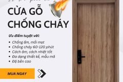 Cửa gỗ chống cháy: Khi nghệ thuật kiến trúc song hành cùng tiêu chuẩn an toàn hi