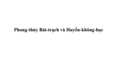 Bát Trạch trong phong thủy