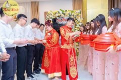 Hỷ phục bưng quả plussize – team đẹp đều không lệch size