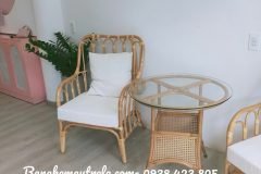 Bàn ghế mây phòng ngủ