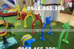 Cung chui nhựa mầm non, cổng chui mầm non bằng nhựa