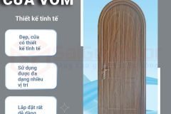 Cửa Vòm Giả Gỗ: Nét Đẹp Cổ Điển Hoài Cổ Trong Không Gian Hiện Đại