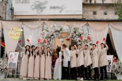 Áo dài bưng quả size lớn Cả đội đều đẹp