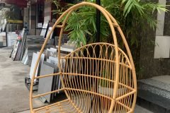 Ghế xích đu treo mây nhựa