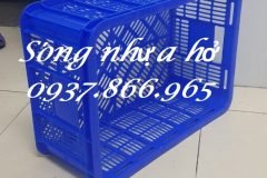 Sóng nhựa công nghiệp, sọt nhựa đựng rau củ, sọt đựng hàng nông sản