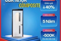 Top 20+ mẫu cửa nhựa Composite đẹp, sang trọng dẫn đầu xu hướng 2026