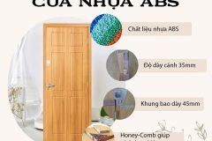 Cửa Nhựa ABS Hàn Quốc Là Gì? Phân Tích Cấu Tạo Và 6 Lý Do Nên Chọn Cho Công Trìn