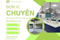 TTFurniture Group tự hào là đơn vị cung cấp giải pháp nội thất phòng thí nghiệm