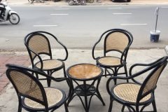 Ghế mây tre đan tự nhiên