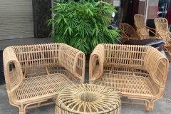 Bộ bàn ghế sofa đơn mây