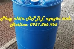 Thùng phuy nhựa cũ độ mới 90% trở lên, giá phuy nhựa tại miền bắc, ph