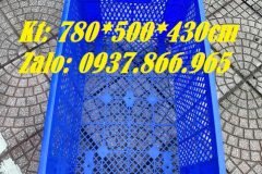Sọt có bánh xe kích thước to,Sọt chở hàng trong xưởng may, sọt có bá