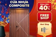Bí quyết chọn màu sắc cửa nhựa Composite hợp phong thủy để rước tài lộc