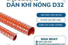 ỐNG SILICONE DẪN KHÍ NÓNG PHI 32 ĐA DỤNG CHẤT LƯỢNG CAO CÓ SẴN TẠI HÀ NỘI