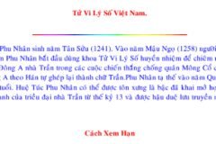 Cách Xem Vận Hạn Hằng Năm Tử Vi Lý Số