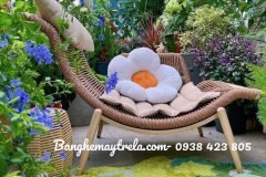 Ghế thư giãn ban công đan dây dù