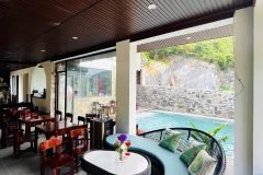 Ghế sofa ngoài trời mây nhựa