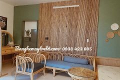 Bàn ghế mây tre phòng khách