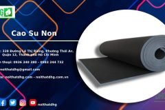 Cao Su Non Lót Sàn, Cách Âm, Chống Rung