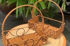 Khay mây nhựa đựng đồ cho nhà hàng- khách sạn