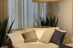 Ghế tròn mây tự nhiên