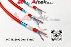 Cáp tín hiệu lõi xoắn, chống cháy, chống nhiễu 2 lõi
