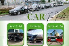 Cho Thuê Xe Có Lái Từ 4 – 45 Chỗ, Uy Tín, Giá Tốt, Chuyên Nghiệp