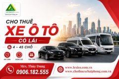 DỊCH VỤ CHO THUÊ XE CÓ LÁI LEXICO – AN TOÀN – ĐÚNG GIỜ – CHUYÊN NGHIỆP