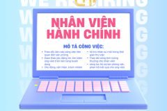 Tuyển dụng nhân viên Hành chính tổng hợp