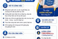 Nhân viên tư vấn tuyển sinh