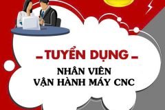 Tuyển NV vận hành máy làm ở Bình Mỹ Củ Chi + Bao Cơm