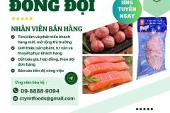 Tuyển NVKD thị trường ngành thực phẩm đi làm ngay