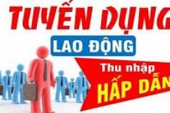 TUYỂN DỤNG LAO ĐỘNG PHỔ THÔNG