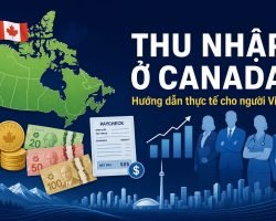 Thu nhập ở Canada — Tổng quan thực tế cho người Việt