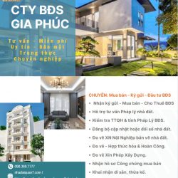 CÔNG TY BẤT ĐỘNG SẢN GIA PHÚC QUẬN 7 - CHUYÊN DỊCH VỤ NHÀ ĐẤT QUẬN 7