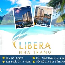 Căn hộ Libera Nha Trang view toàn cảnh núi - biển - thành phố chỉ 1.2Tỷ