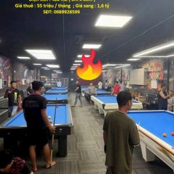 HOT HOT – CHÍNH CHỦ CẦN Sang CLB BIDA Đẹp 16 Bàn (5 bàn 3C) Xã Bình Hưng, Huyện