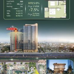 ĐỈNH CAO VIEW THÀNH PHỐ - Căn 2PN 96m2 mặt tiền Bắc Hanoi Seasons Garden từ 14