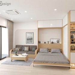 Căn hộ studio tại Swan Lake Onsen Ecopark, có tắm khoáng