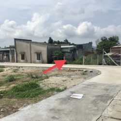 Bán 246 m đất hai mặt tiền đường nhựa