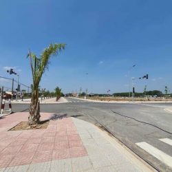 Bán lô đất sổ hồng riêng ở New Land Bàu Bàng, khu dân cư đông đúc Phố Thương Mại